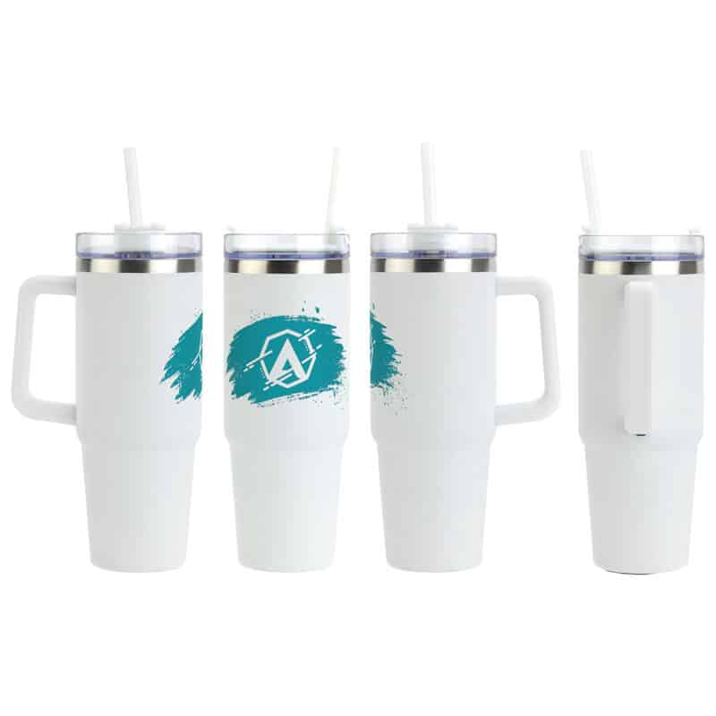 Medina 30 oz Vacuum Insulated Stainless Steel Mug - 8