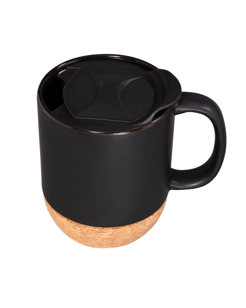 14 oz Ceramic Mug With Cork Base - 2