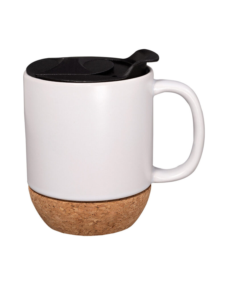 14 oz Ceramic Mug With Cork Base - 3
