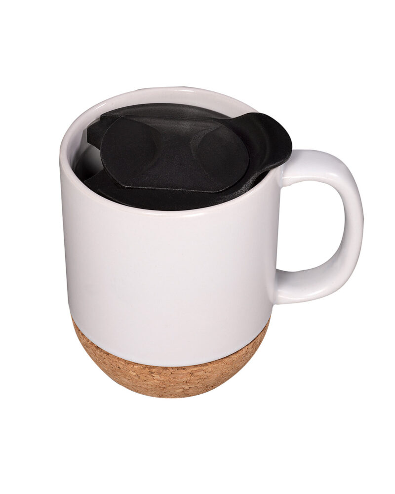 14 oz Ceramic Mug With Cork Base - 5