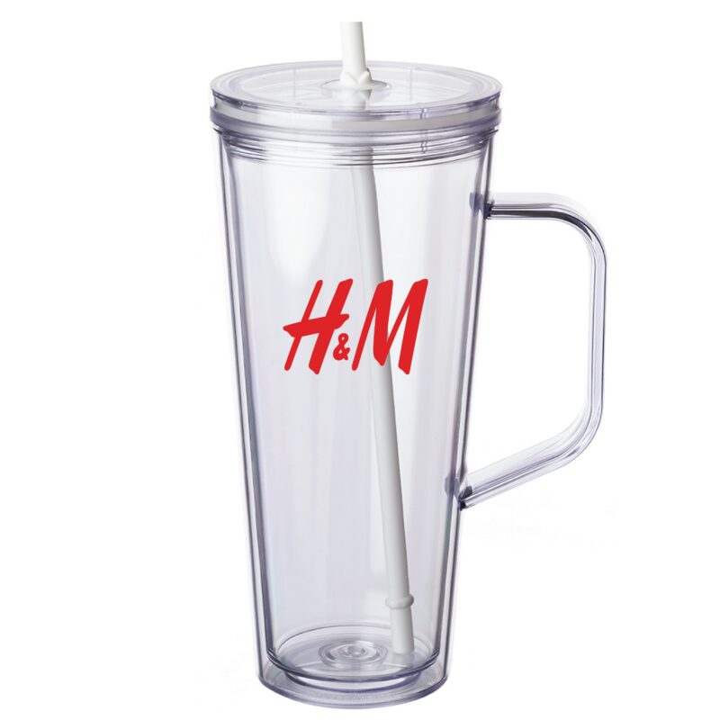 24 oz Mia Double Wall Plastic Mug - 2