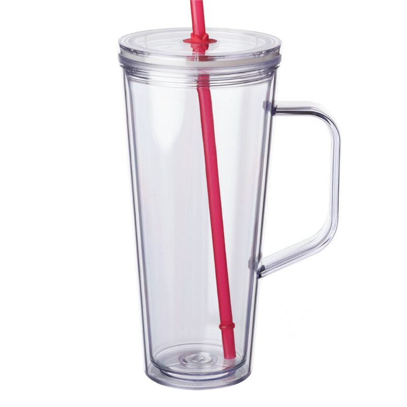 24 oz Mia Double Wall Plastic Mug - 5