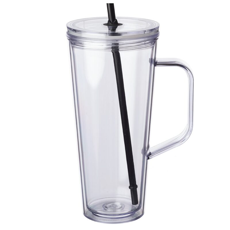 24 oz Mia Double Wall Plastic Mug - 6