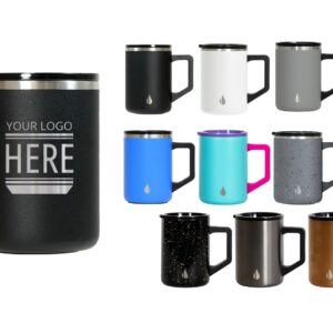 Elemental® Summit 16oz Stainless Steel Camp Mug with Shatter-free Lid
